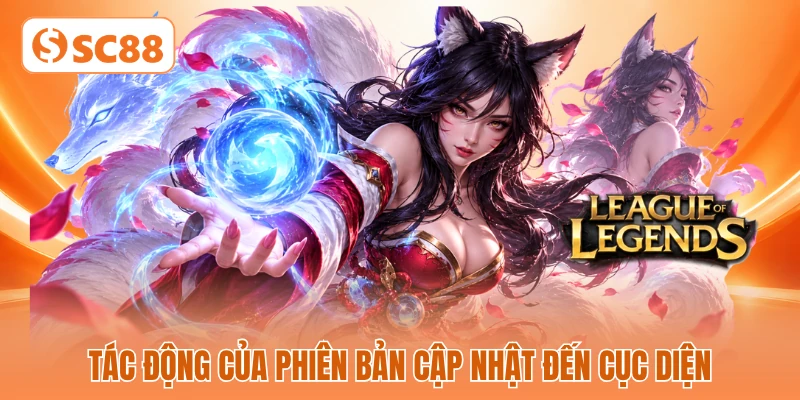 Tác động của phiên bản cập nhật đến cục diện Tác động của phiên bản cập nhật đến cục diện